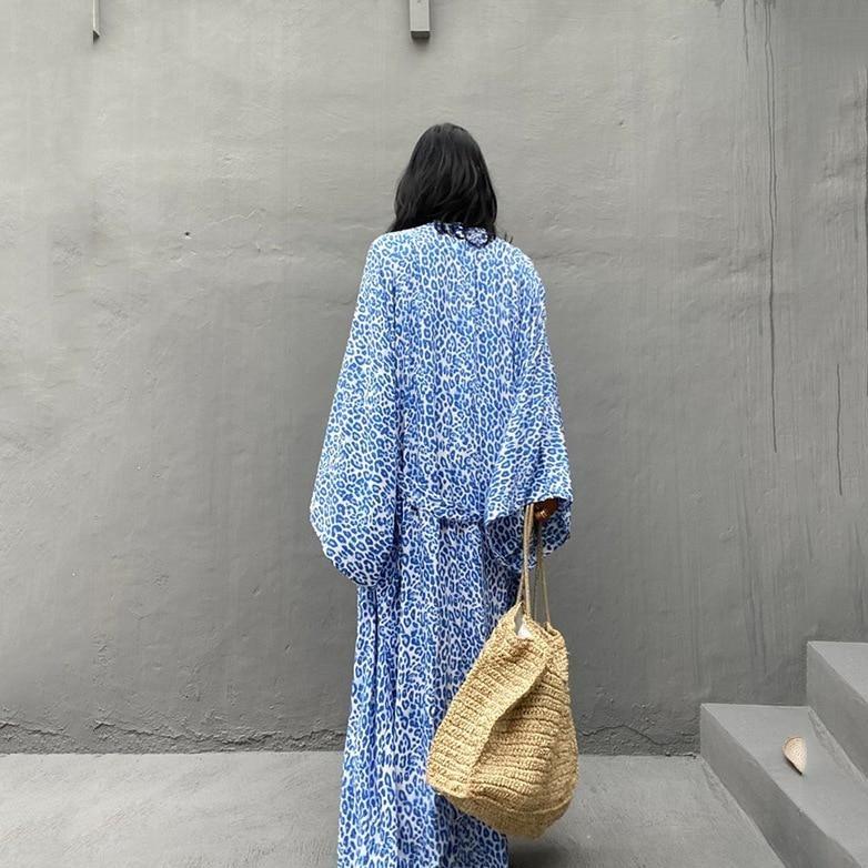 Blue beach cover-up - Elle