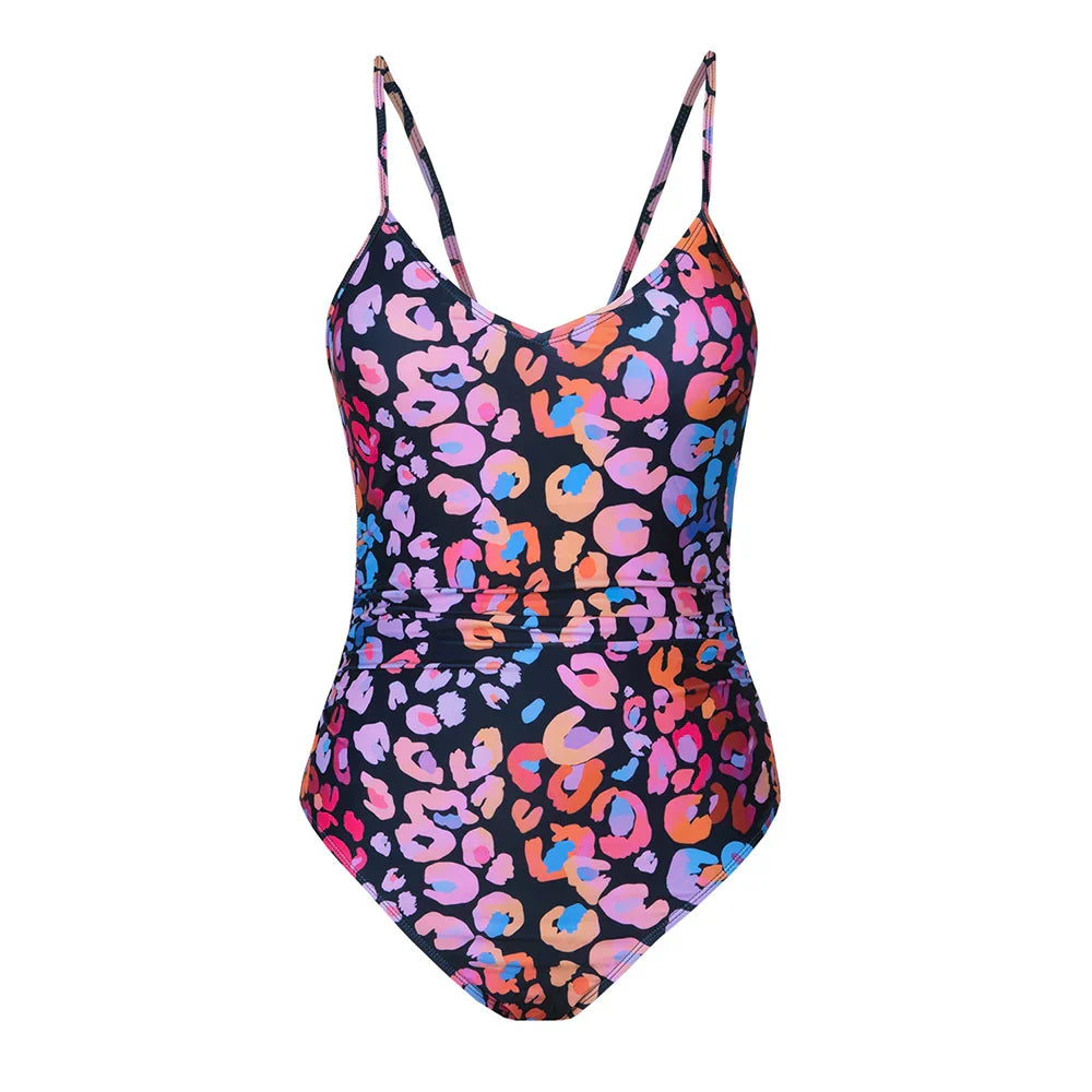 Wild Elegance Leopard One-Piece