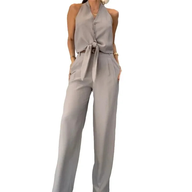 Luxe Bow Two-Piece Set