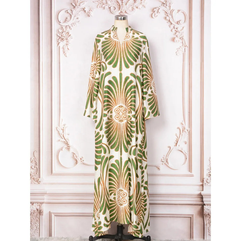 Royal Noor Abaya – Diamond Elegance Edition