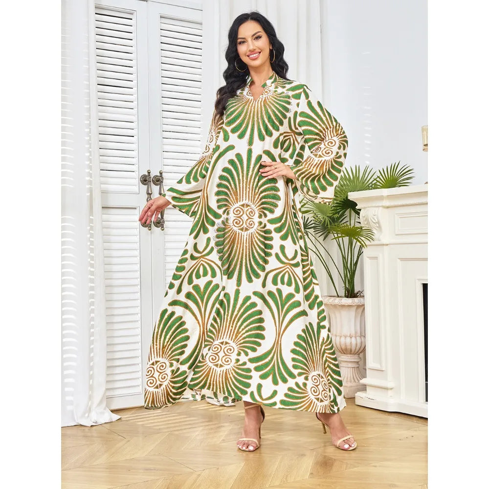 Royal Noor Abaya – Diamond Elegance Edition