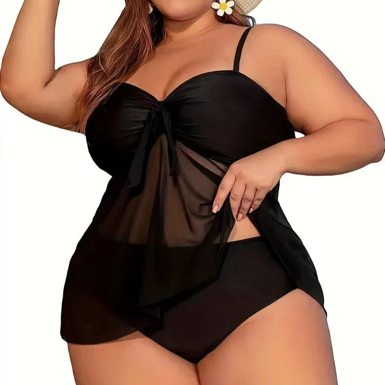 Bikini with Transparent Detail - Summer Glow