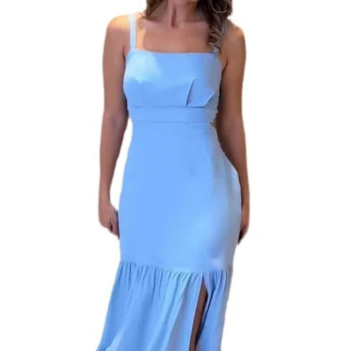 Celeste Bleu Gown – Power & Elegance Edition