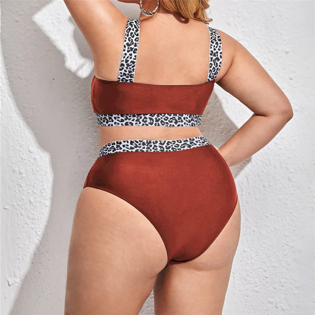 Leopard Print Bikini - 2 Pieces