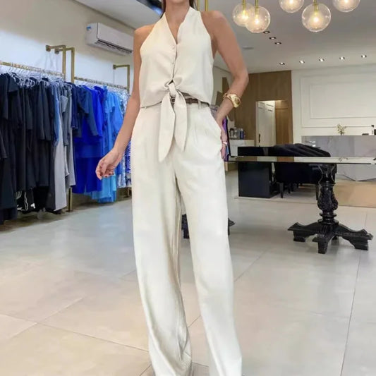 Luxe Bow Two-Piece Set