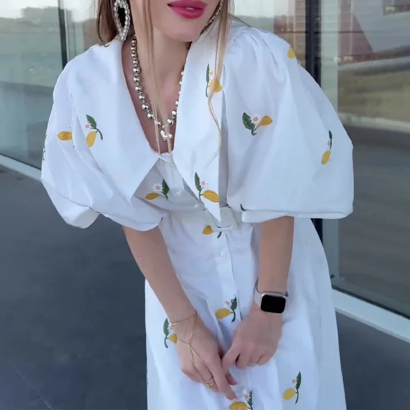 Fleur Royale Dress – Summer Bloom Edition