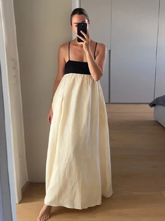 Serena Contrast Dress – Urban Grace Edition