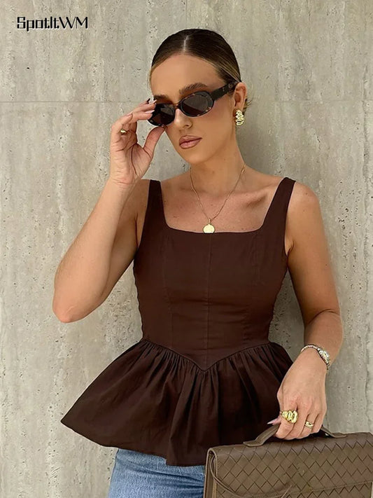 Imperial Brun Blouse