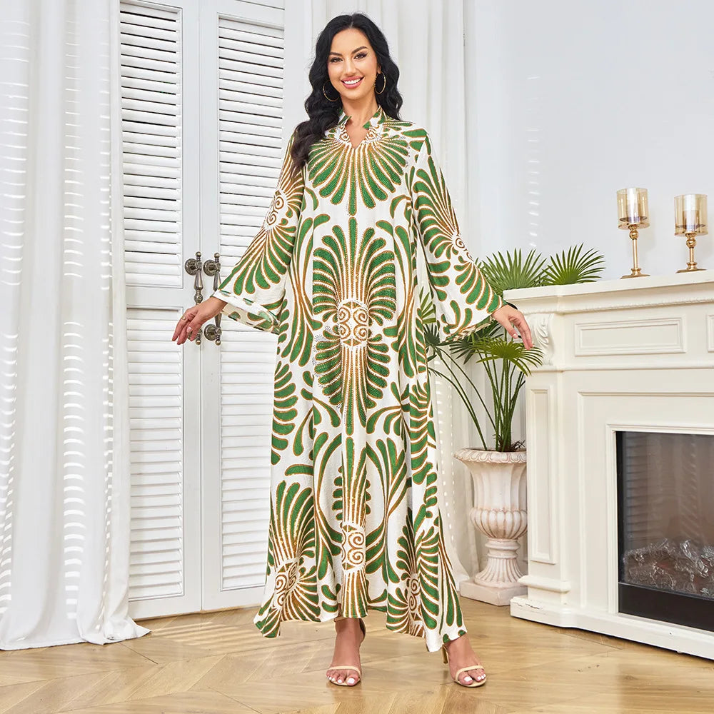 Royal Noor Abaya – Diamond Elegance Edition