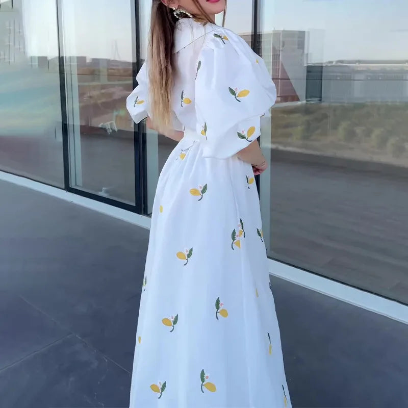 Fleur Royale Dress – Summer Bloom Edition