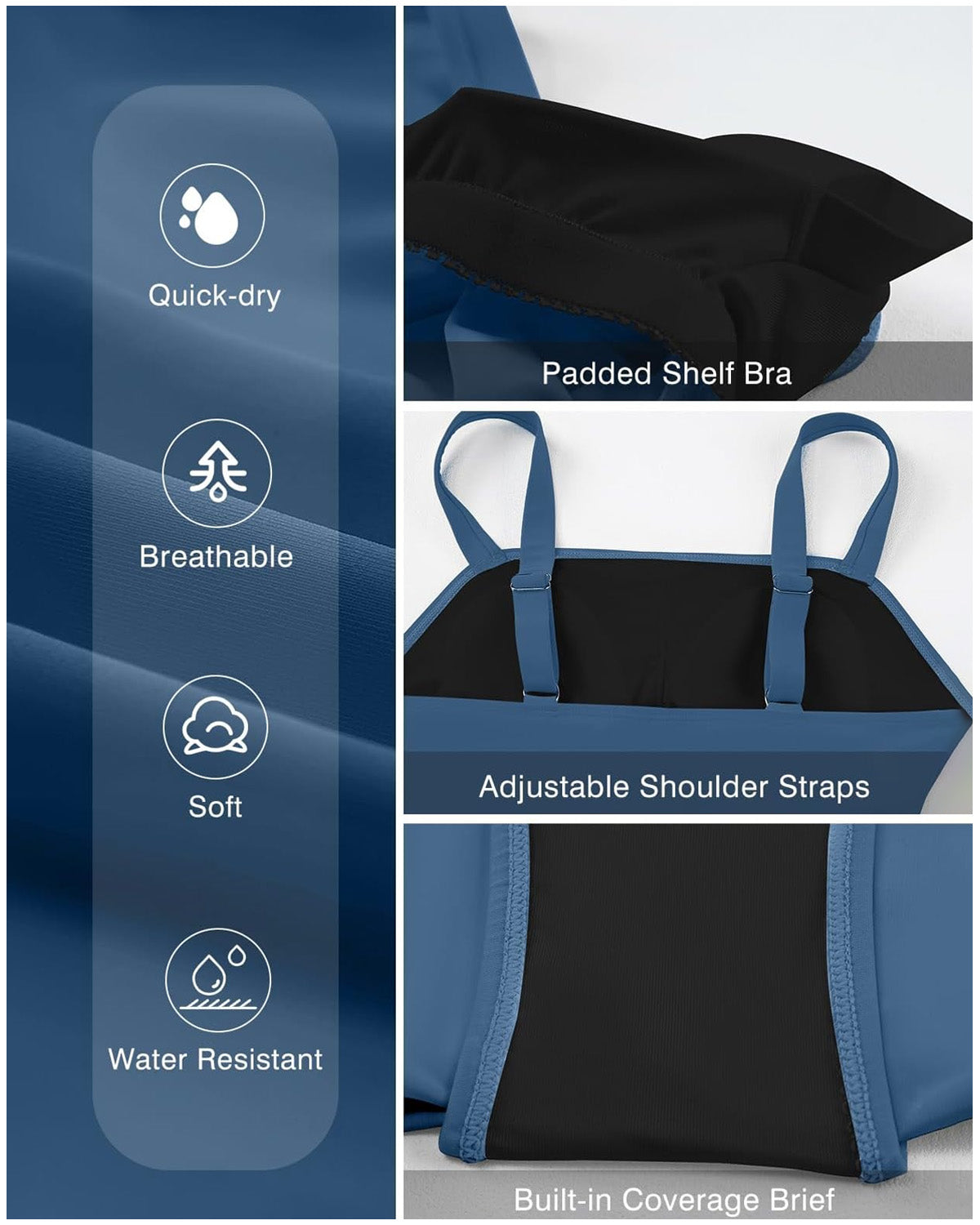 Cover Square Tankini Set