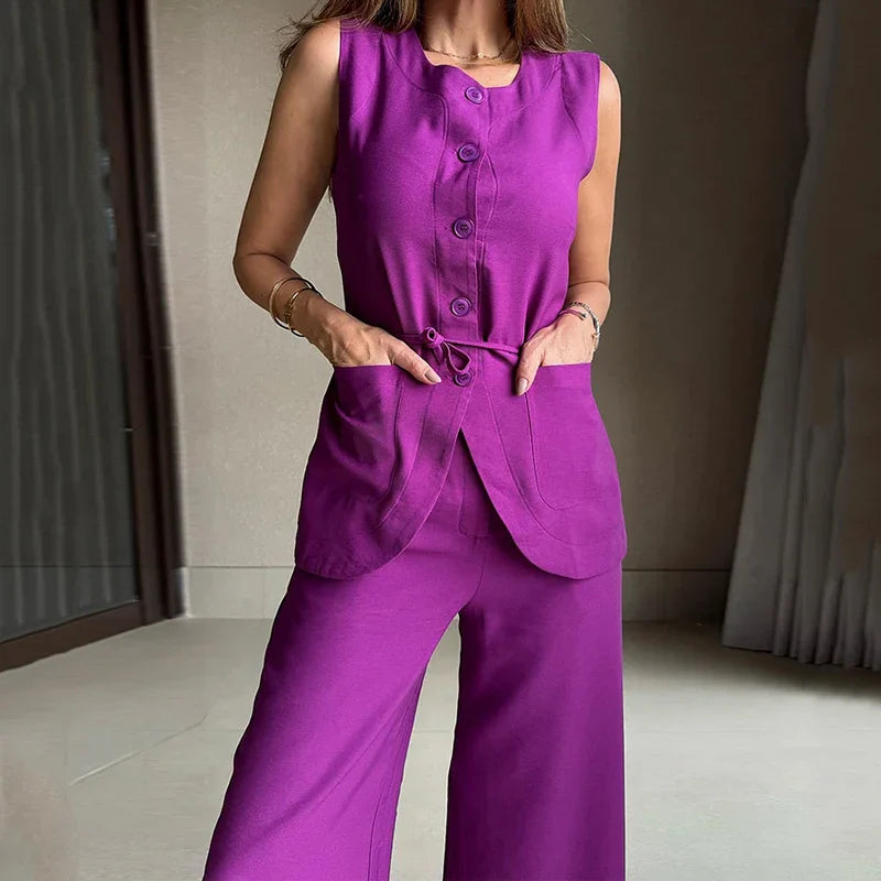 Lilac Prestige Two-Piece Set