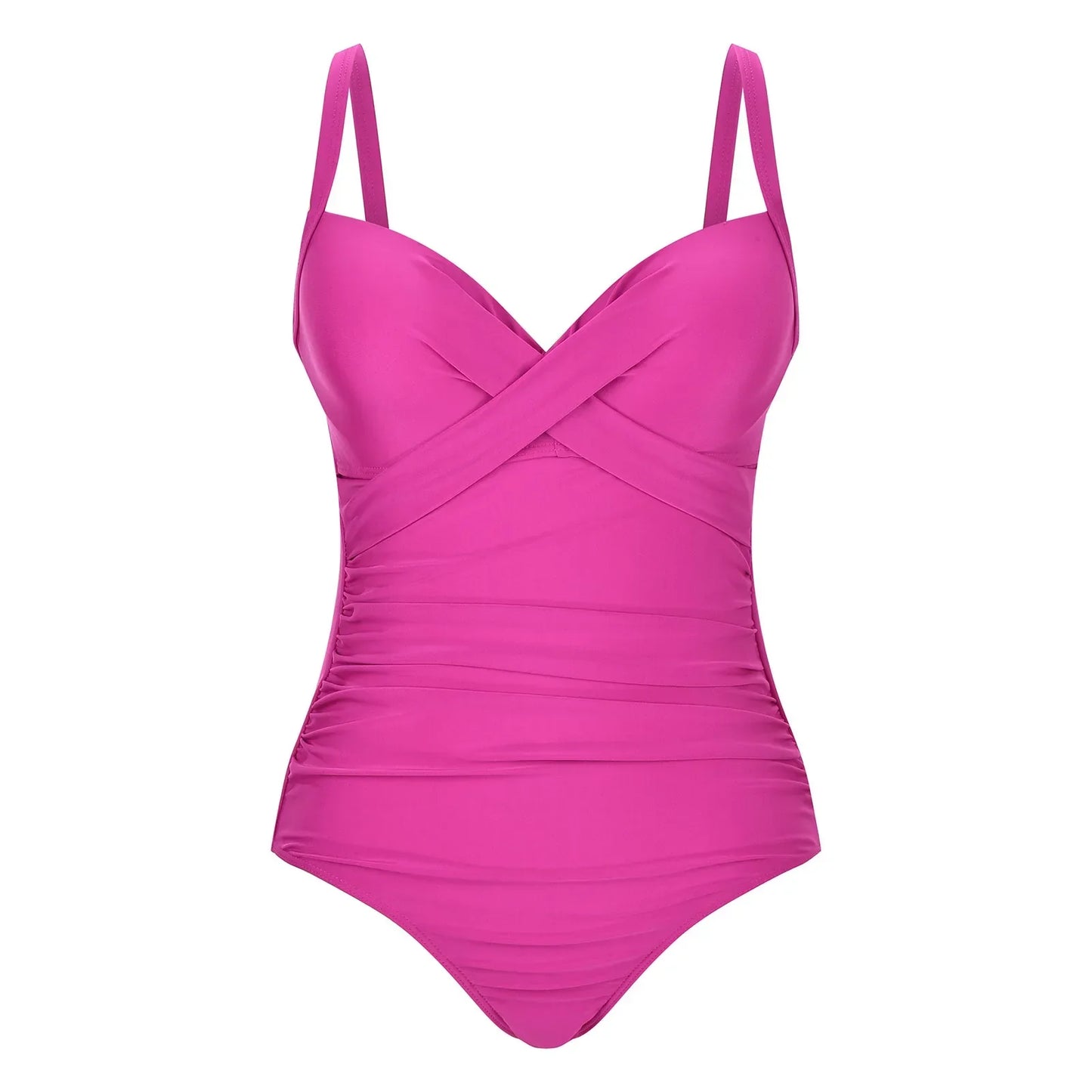 A-line swimsuit - sides with slimming effect
