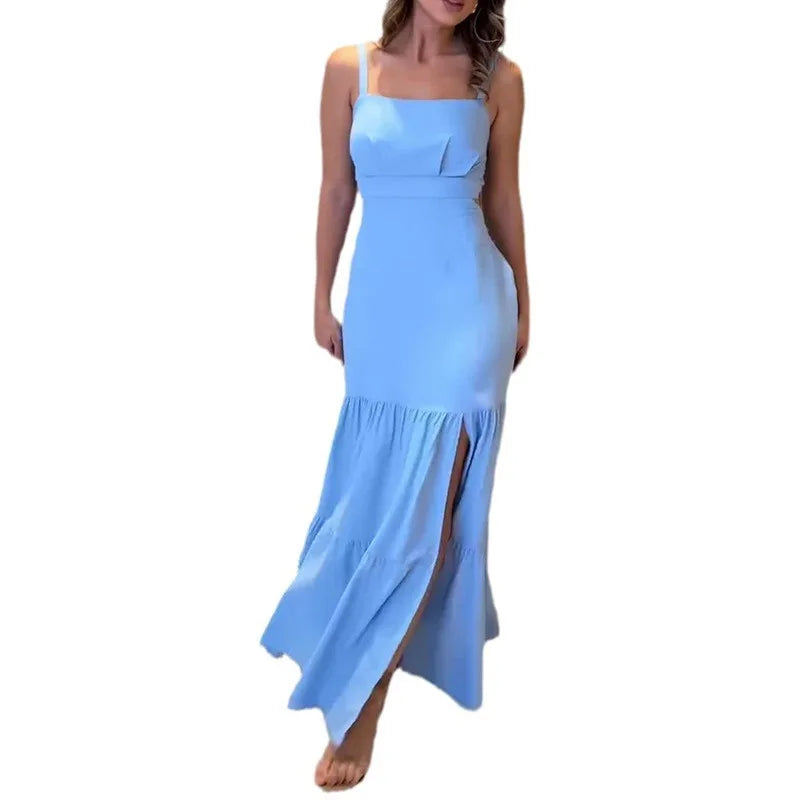 Celeste Bleu Gown – Power & Elegance Edition