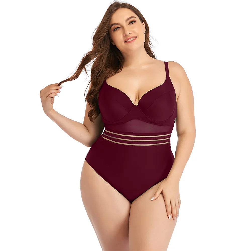 Shaping Elegance – Black One Piece