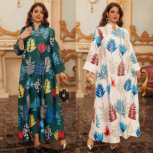 Amira Bloom Kaftan – Pearl Essence Edition