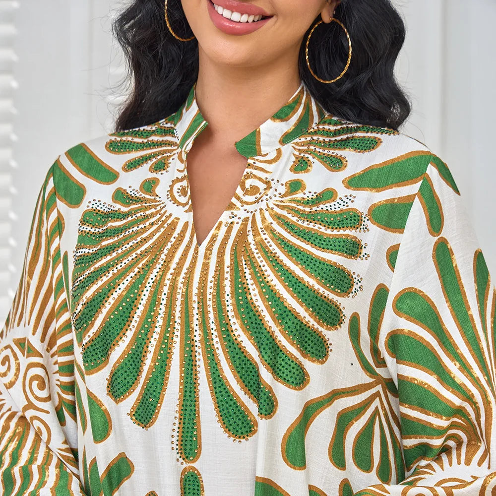 Royal Noor Abaya – Diamond Elegance Edition